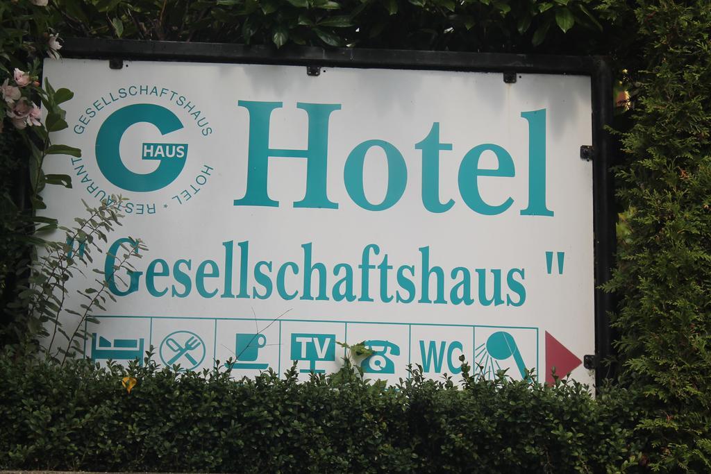 Hotel Gesellschaftshaus Bergen Auf Rugen Exterior foto